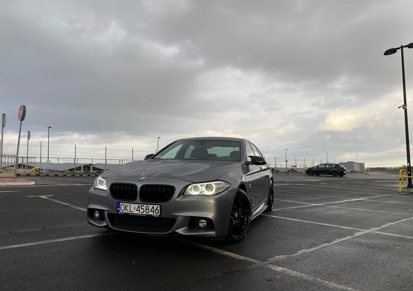 BMW Seria 5 cena 86500 przebieg: 168000, rok produkcji 2014 z Kluczbork małe 254